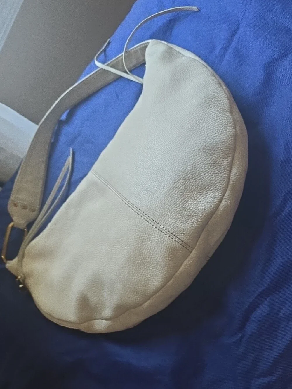 HOBO Chosen Powder White Shoulder Bag